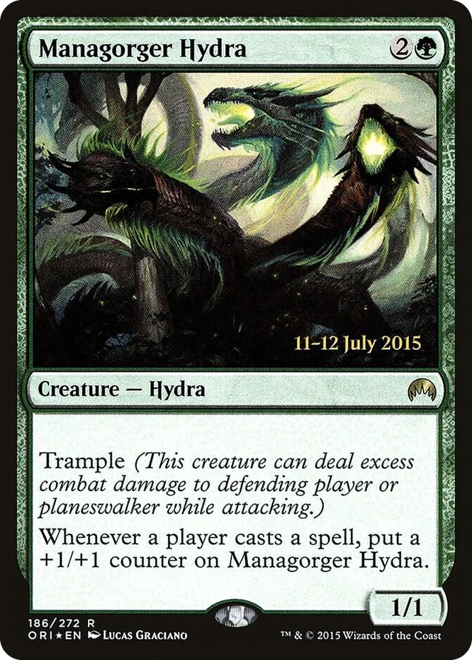 Managorger Hydra #186 R - Prerelease Cards Pokemon card