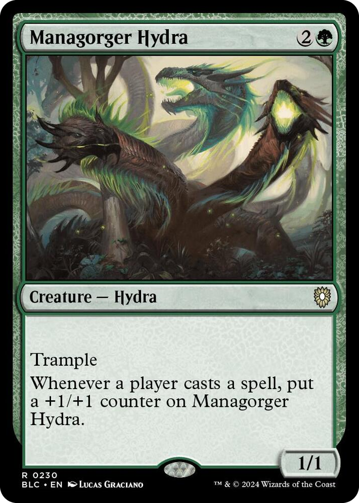 0230 Managorger Hydra R Commander: Bloomburrow