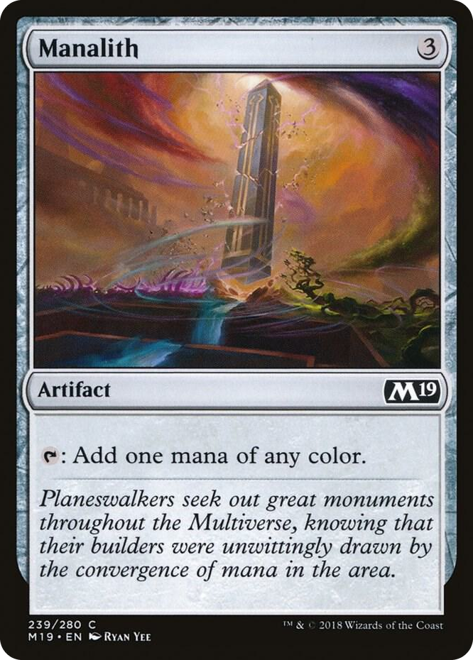 0239 Manalith C Core Set 2019