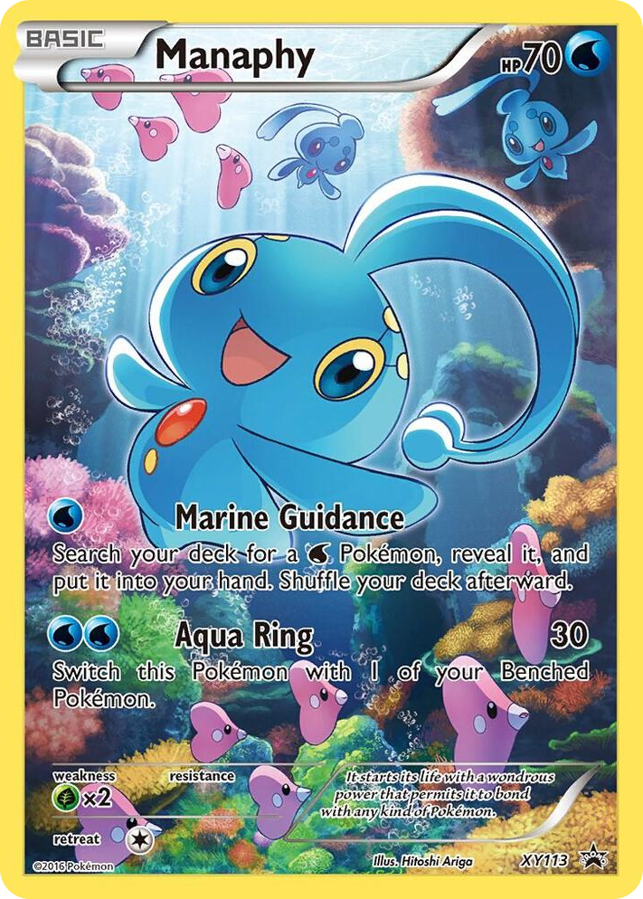XY113 Manaphy Promo XY Promos
