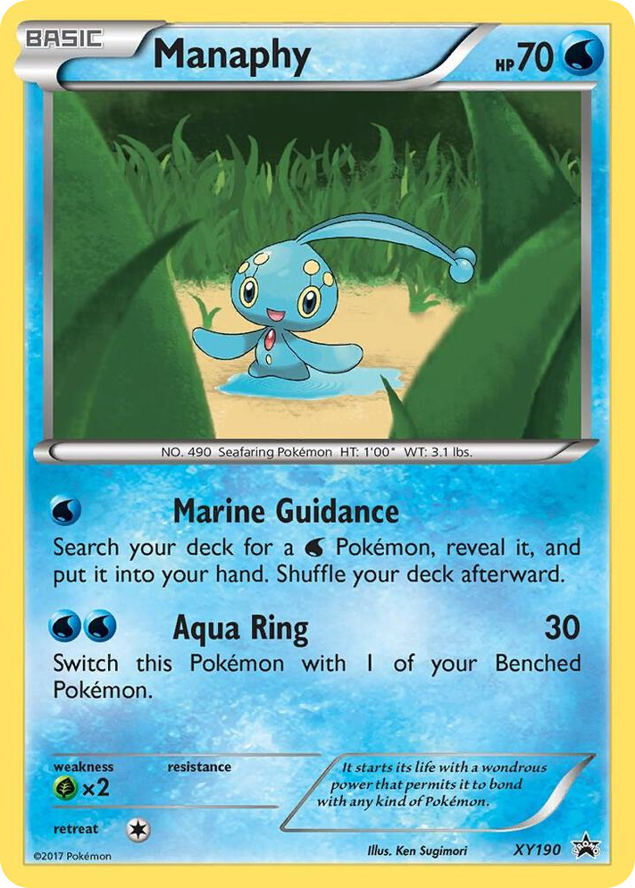 XY190 Manaphy - XY190 Promo XY Promos