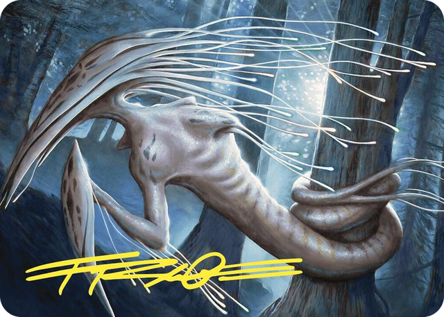 0081 Manaweft Sliver Art Card (Gold-Stamped Signature) S Art Series: Commander Masters