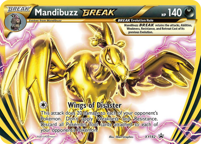 XY182 Mandibuzz BREAK Promo XY Promos