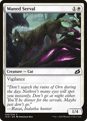 0023 Maned Serval C Lair of Behemoths