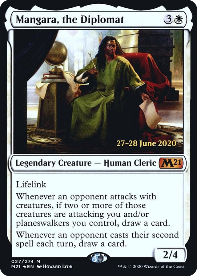 0027 Mangara, the Diplomat M Prerelease Cards