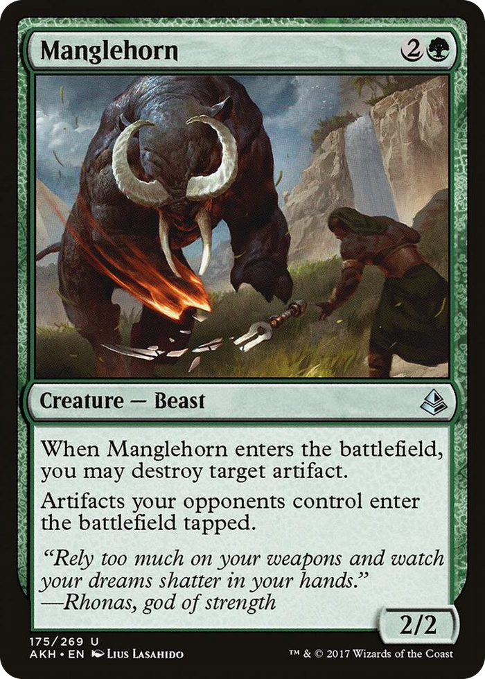 Manglehorn #175 U - Amonkhet Pokemon card