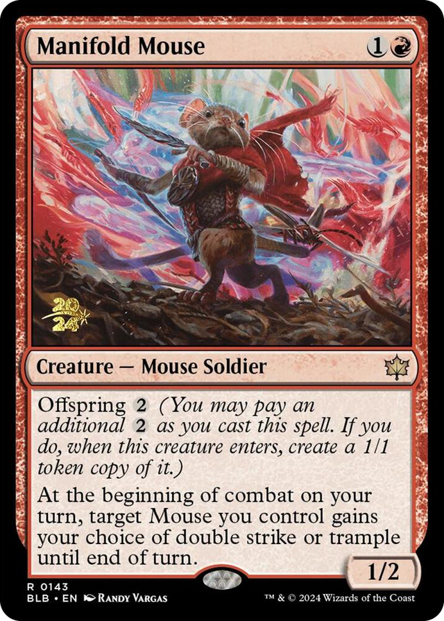 0143 Manifold Mouse R Prerelease Cards