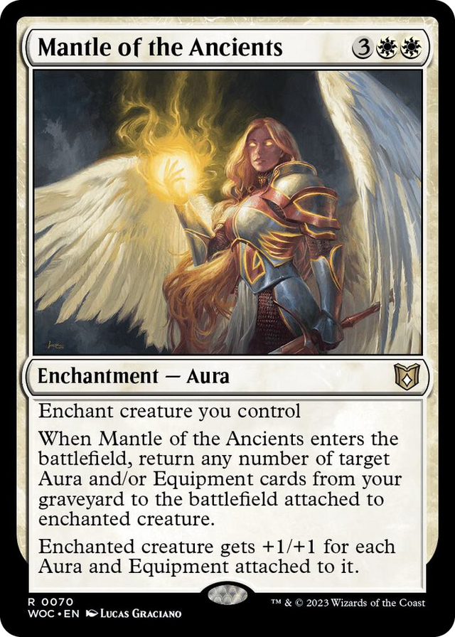 0070 Mantle of the Ancients R Commander: Wilds of Eldraine
