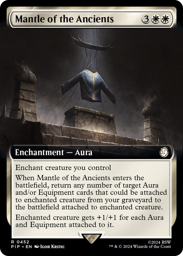 0452 Mantle of the Ancients (Extended Art) R Universes Beyond: Fallout