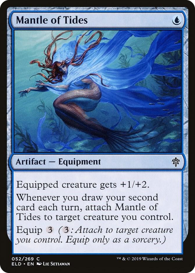 0052 Mantle of Tides C Throne of Eldraine
