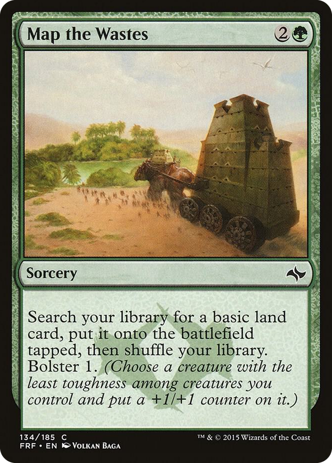 0134 Map the Wastes C Fate Reforged
