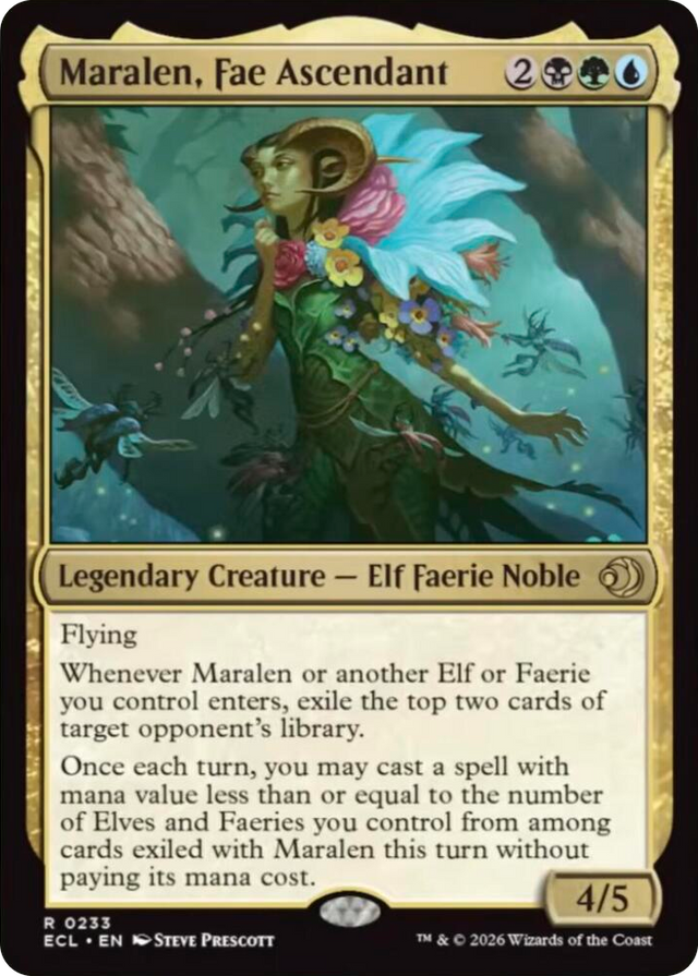 0233 Maralen, Fae Ascendant R Lorwyn Eclipsed