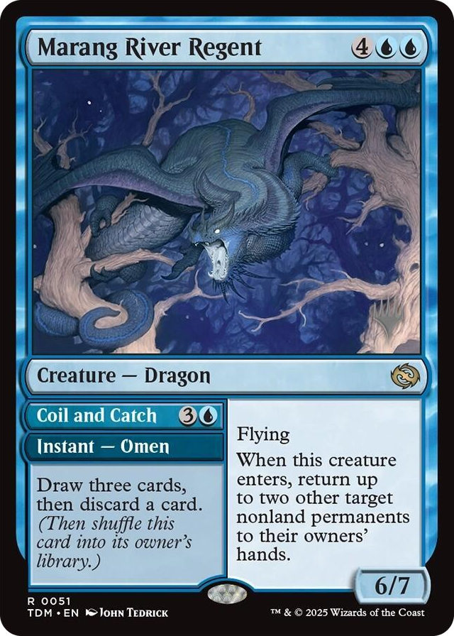 Marang River Regent #51 R - Promo Pack: Tarkir: Dragonstorm Pokemon card