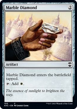 0100 Marble Diamond C Commander: Kaldheim