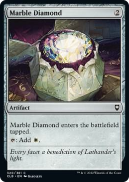 Marble Diamond #320 C - Commander Legends: Battle for Baldur's Gate Pokemon card