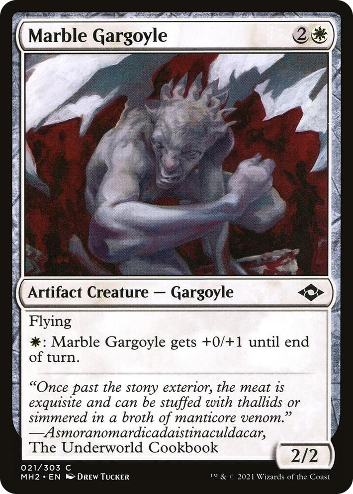 0021 Marble Gargoyle C Modern Horizons 2