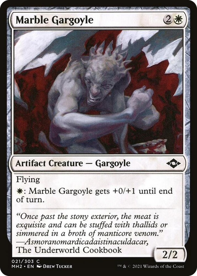 0021 Marble Gargoyle C Modern Horizons 2