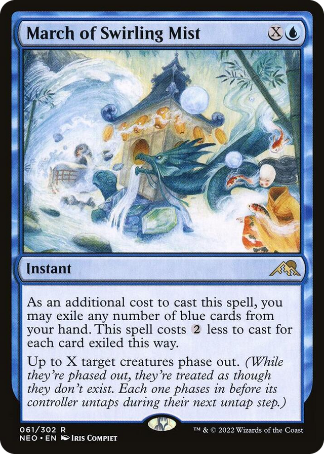 0061 March of Swirling Mist R Kamigawa: Neon Dynasty