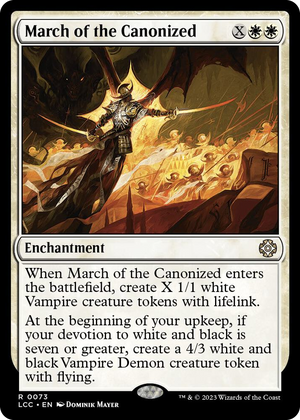 0073 March of the Canonized R Commander: The Lost Caverns of Ixalan