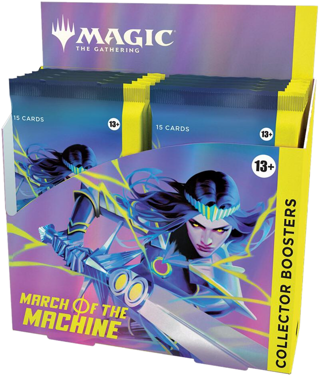 March of the Machine - Collector Booster Display