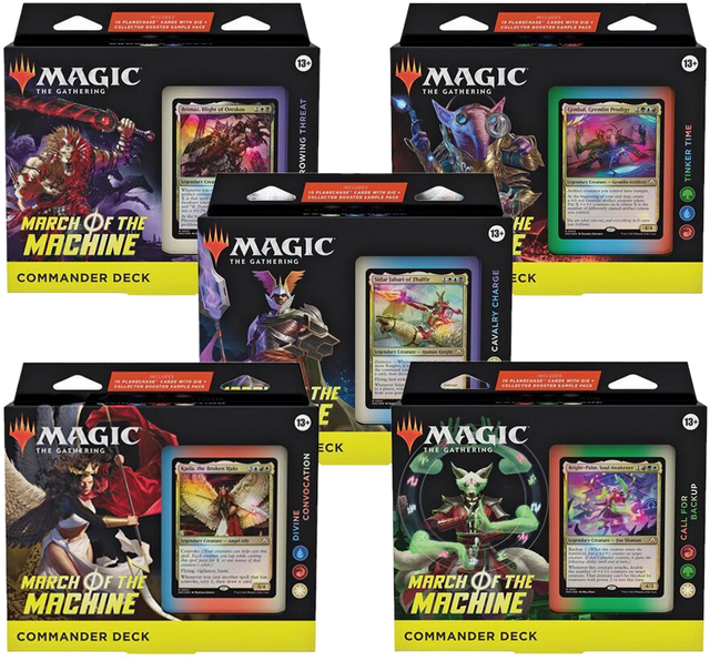 March of the Machine Commander Decks [Set of 5]