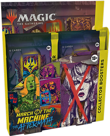 March of the Machine: The Aftermath - Collector Booster Display