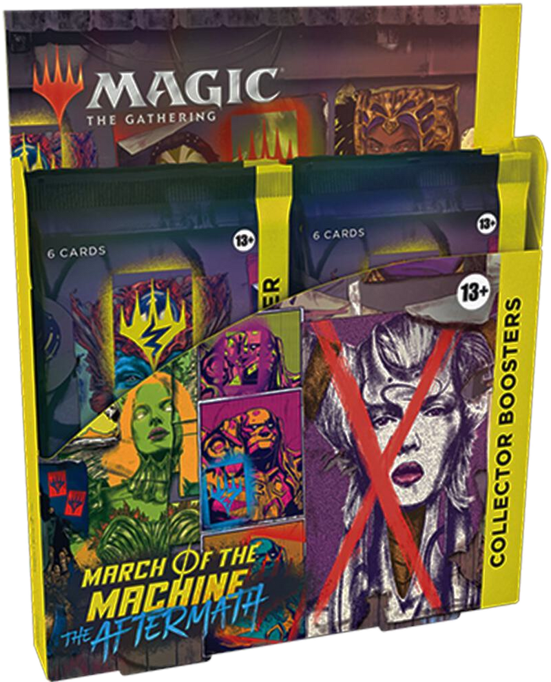 March of the Machine: The Aftermath - Collector Booster Display - March of the Machine: The Aftermath sealed product
