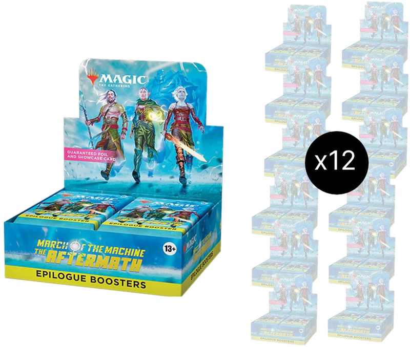 March of the Machine: The Aftermath - Epilogue Booster Display Case - March of the Machine: The Aftermath sealed product