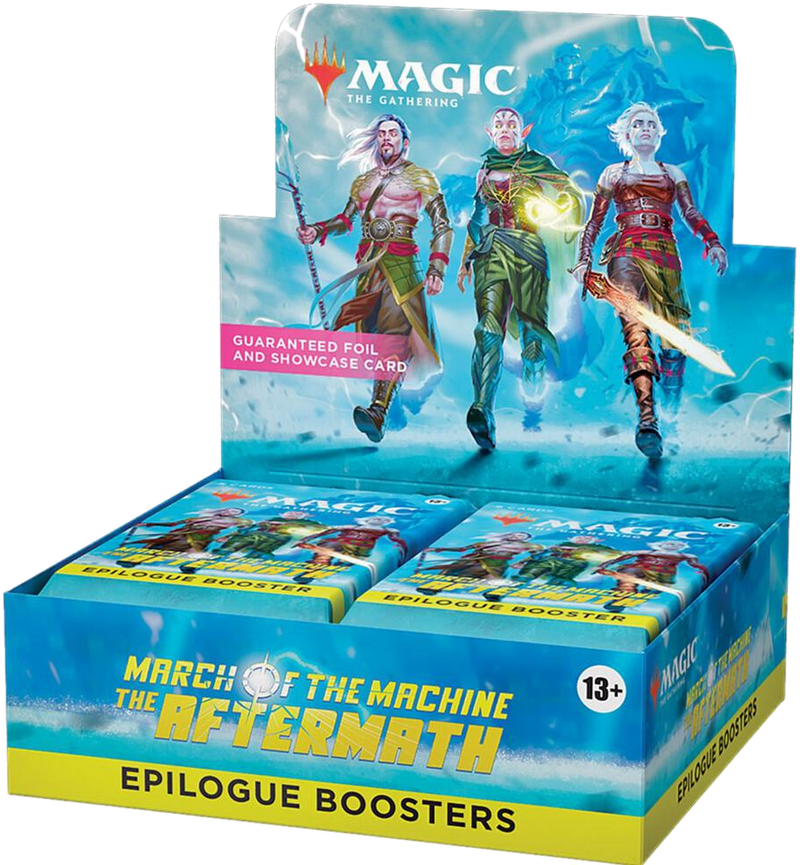 March of the Machine: The Aftermath - Epilogue Booster Display - March of the Machine: The Aftermath sealed product