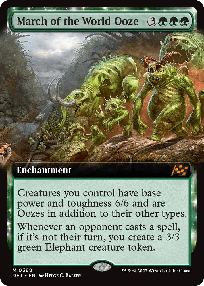 0388 March of the World Ooze (Extended Art) M Aetherdrift