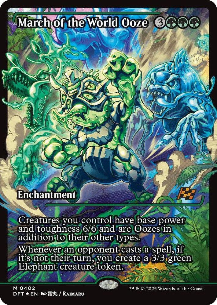 0402 March of the World Ooze (Showcase) M Aetherdrift