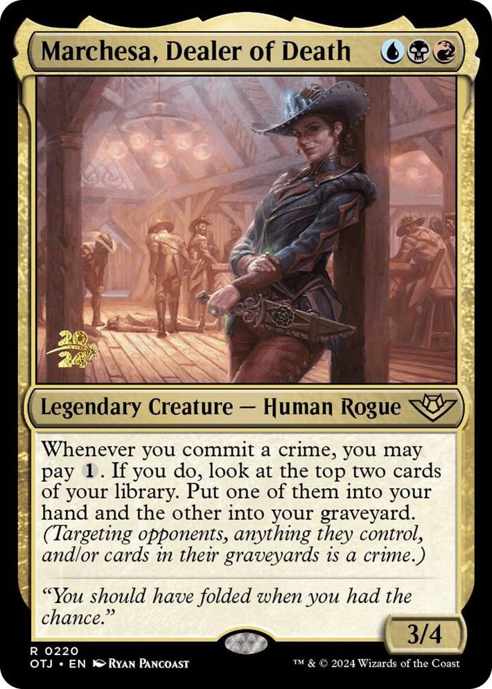 0220 Marchesa, Dealer of Death R Prerelease Cards