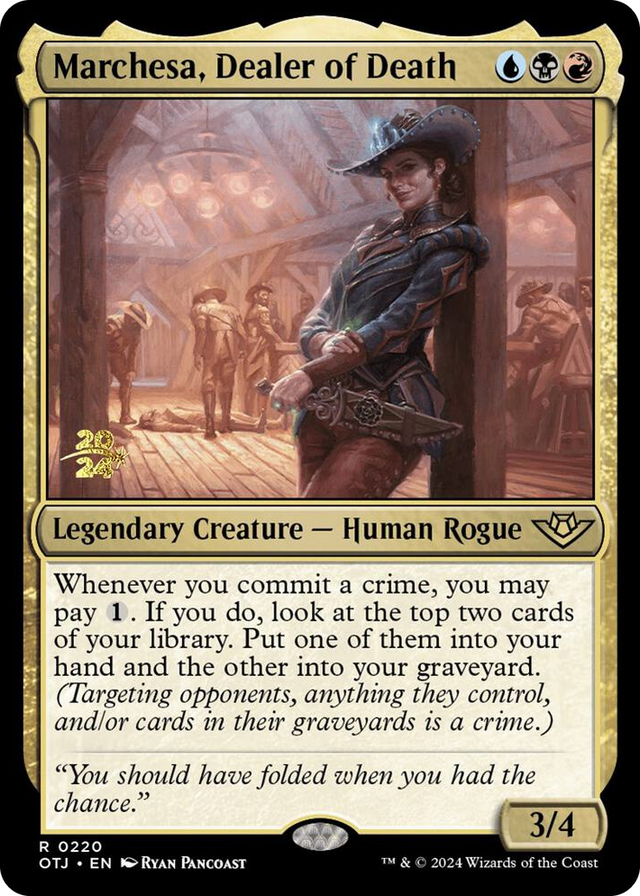0220 Marchesa, Dealer of Death R Prerelease Cards
