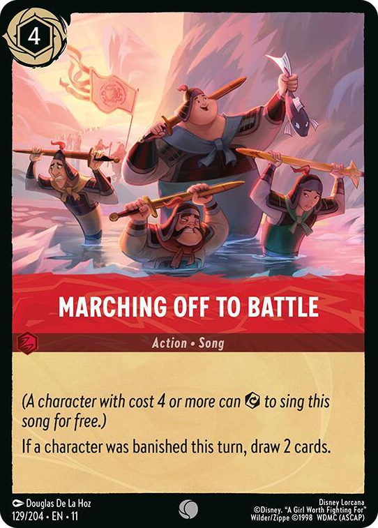 0129 Marching Off to Battle Common Winterspell
