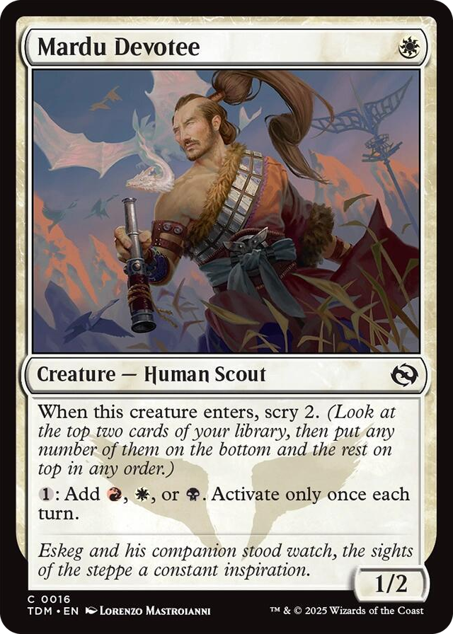 0016 Mardu Devotee C Dragonstorm