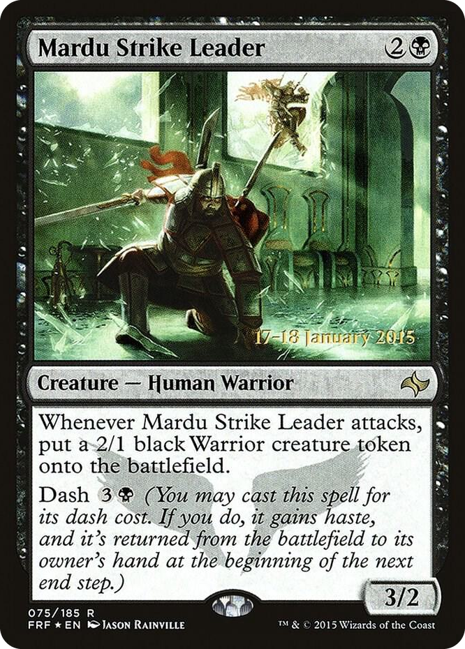 Mardu Strike Leader #75 R - Prerelease Cards Pokemon card