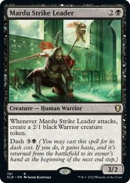 0761 Mardu Strike Leader R Commander Legends: Battle for Baldur's Gate