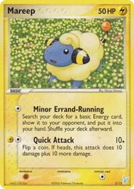 0005 Mareep Common EX Trainer Kit 2: Plusle & Minun