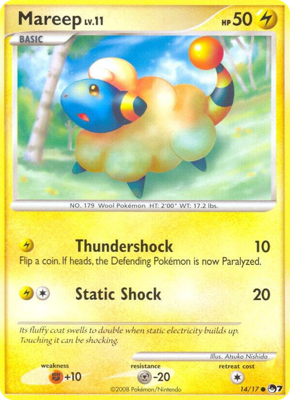 0014 Mareep Common POP Series 7