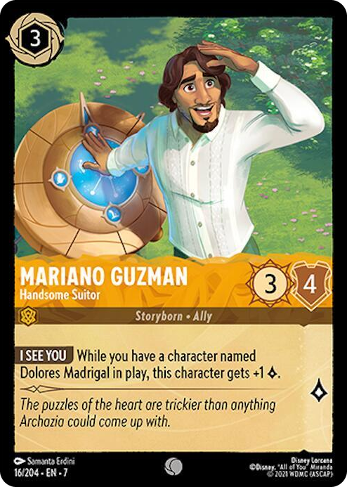 0016 Mariano Guzman - Handsome Suitor Common Archazia's Island