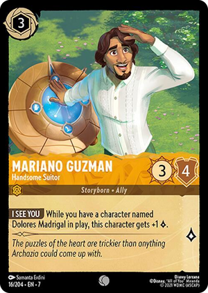 0016 Mariano Guzman - Handsome Suitor Common Archazia's Island