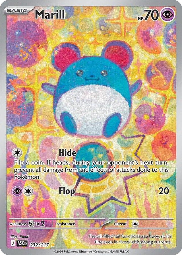 0232 Marill Illustration Rare Ascended Heroes