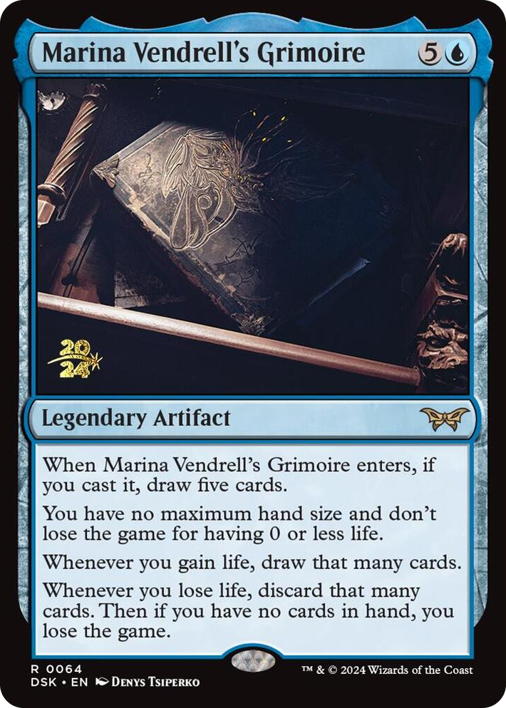 0064 Marina Vendrell's Grimoire R Prerelease Cards