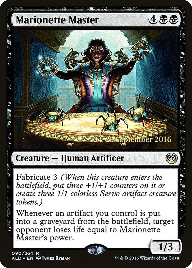 0090 Marionette Master R Prerelease Cards