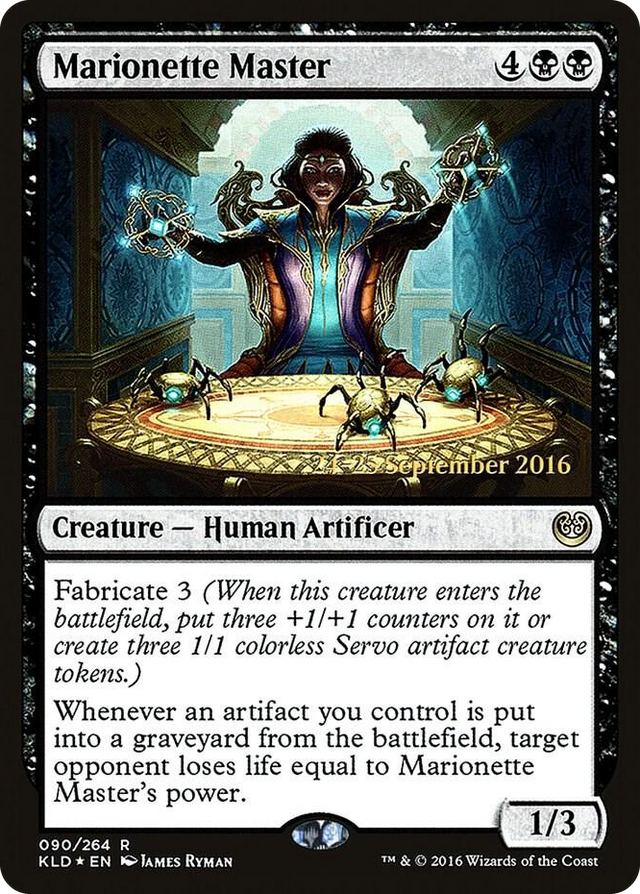 0090 Marionette Master R Prerelease Cards