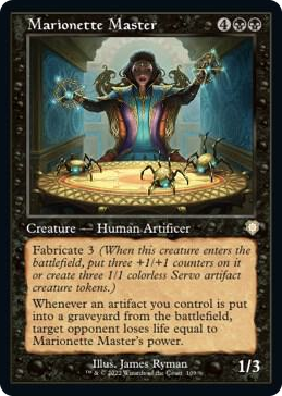 0109 Marionette Master (Retro Frame) R Commander: The Brothers' War