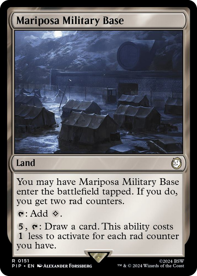 0151 Mariposa Military Base R Universes Beyond: Fallout
