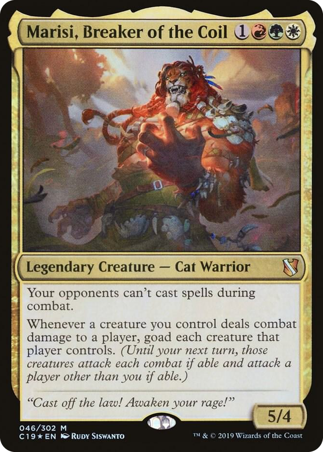 0046 Marisi, Breaker of the Coil M Commander 2019