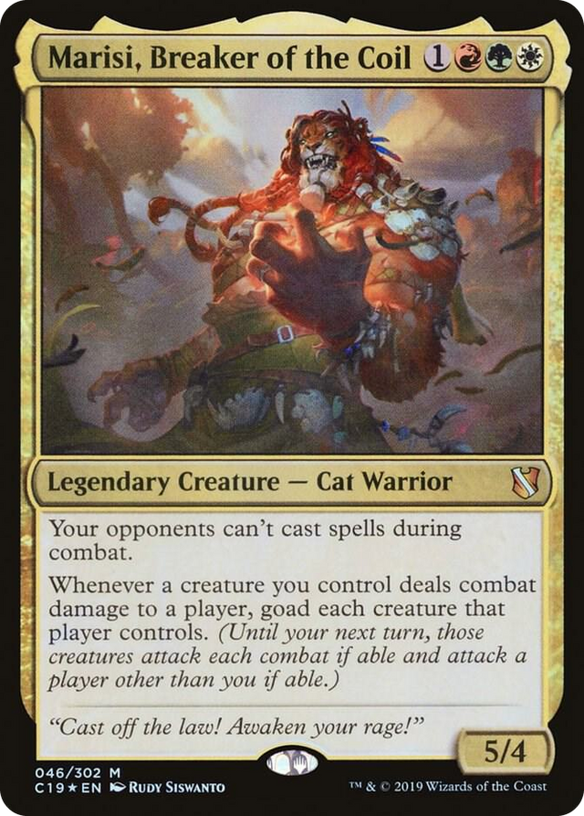 0046 Marisi, Breaker of the Coil M Commander 2019