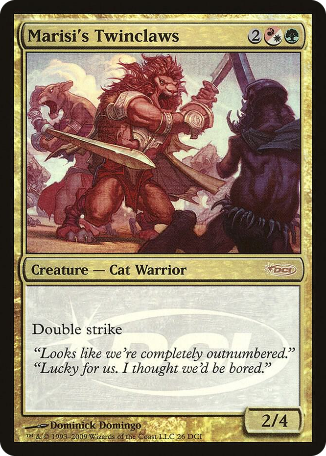 Marisi's Twinclaws #26 P - WPN & Gateway Promos Pokemon card